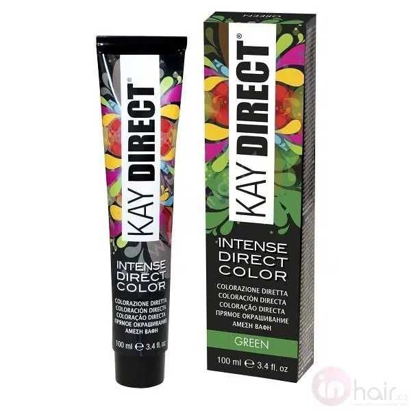 Coloração Direta para Cabelo KayDirect 100ml Cor Verde Green