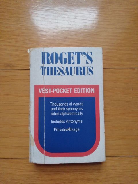 Livro Roget´s Theasaurus Vest-Pocket Edition