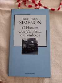 O homem que via passar os comboios de Georges Simenon
