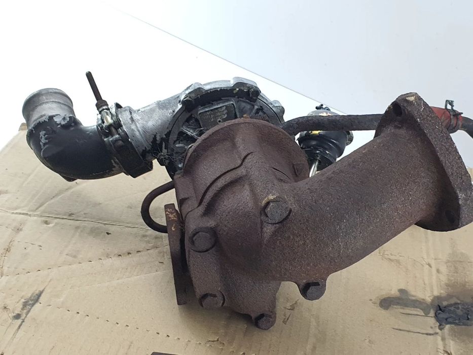 TURBINA TURBO FLANSZA GRUSZKA  MAN LE TGL