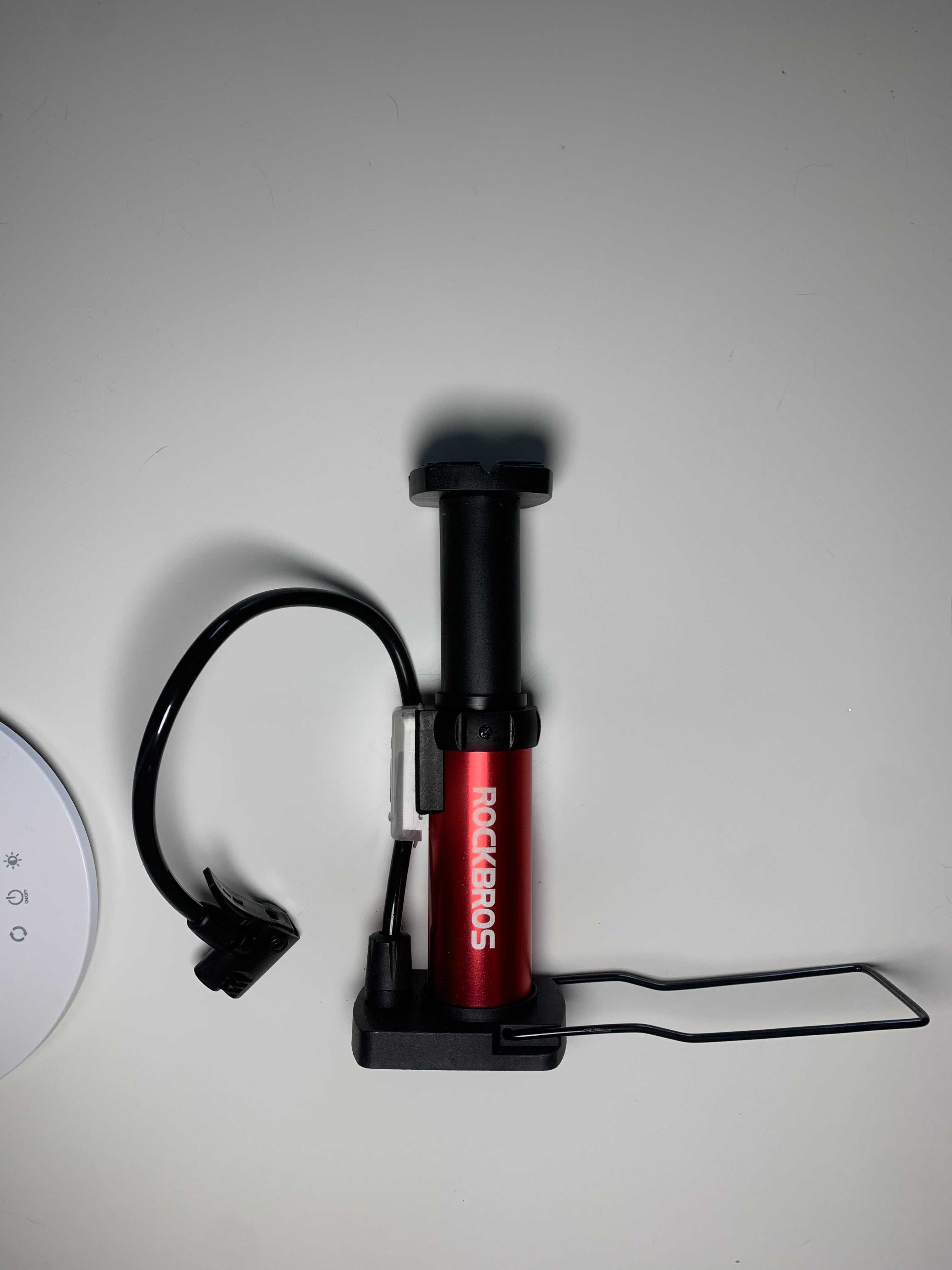 Pompka Rowerowa ROCKBROS Mini – Podłogowa, z Podstawką i Wężykiem