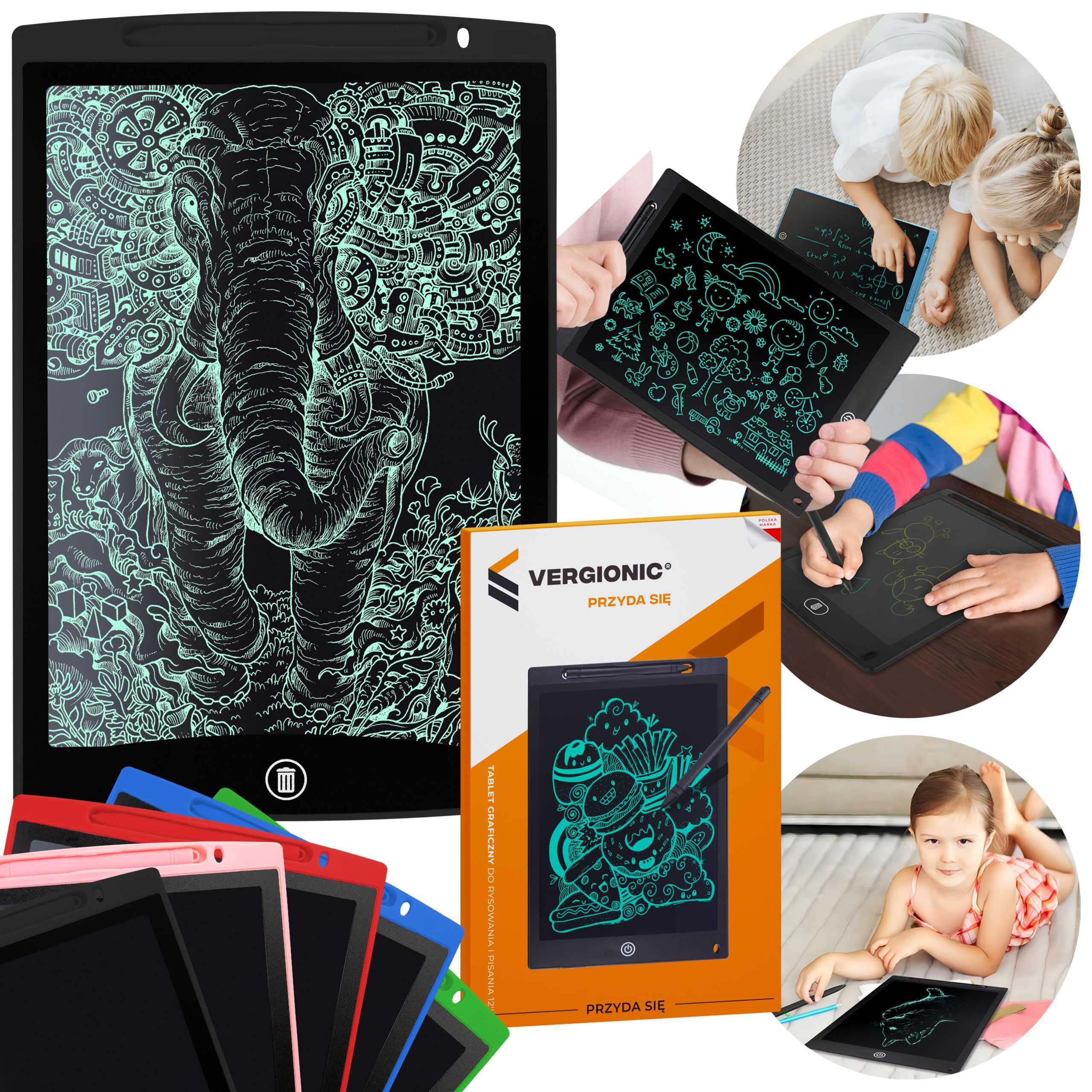 tablet graficzny tablica znikopis zabawka