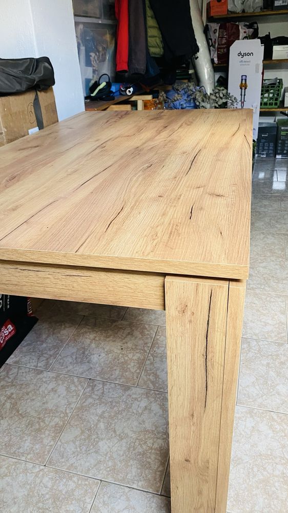 Mesa Madeira 140x80cm