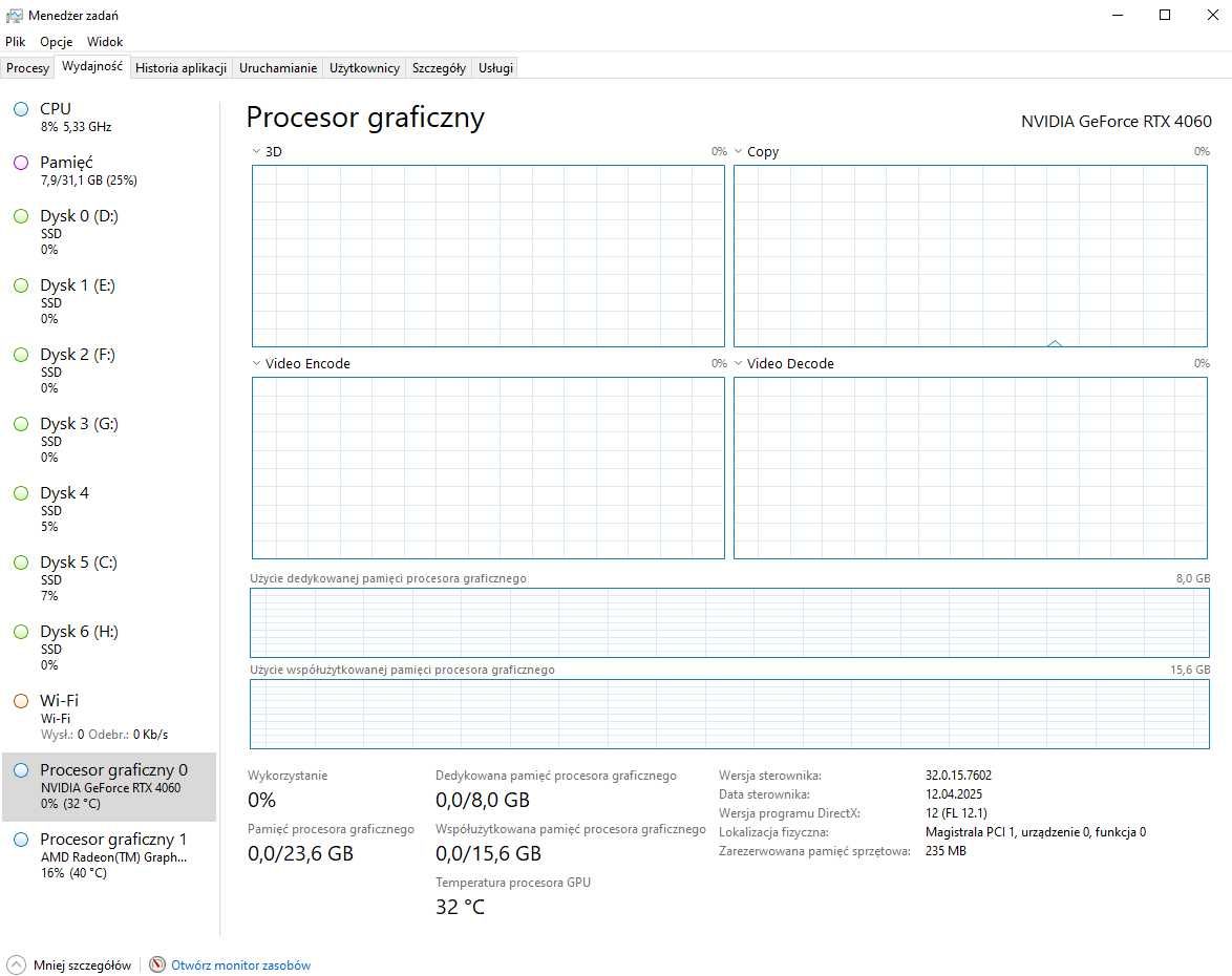 PC  AMD Ryzen 9 9900X- RTX 4060 dual OC