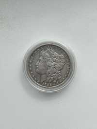 Серебряна монета Морган 1882г