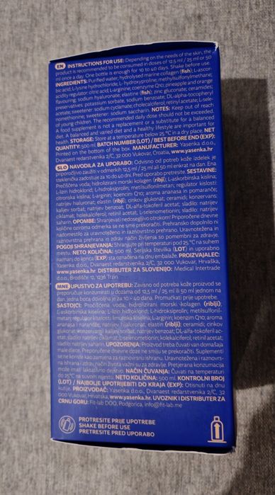 Yasenka Collagen Tri Active 20,000 500ml