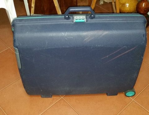 Mala viagem rígida Samsonite com código