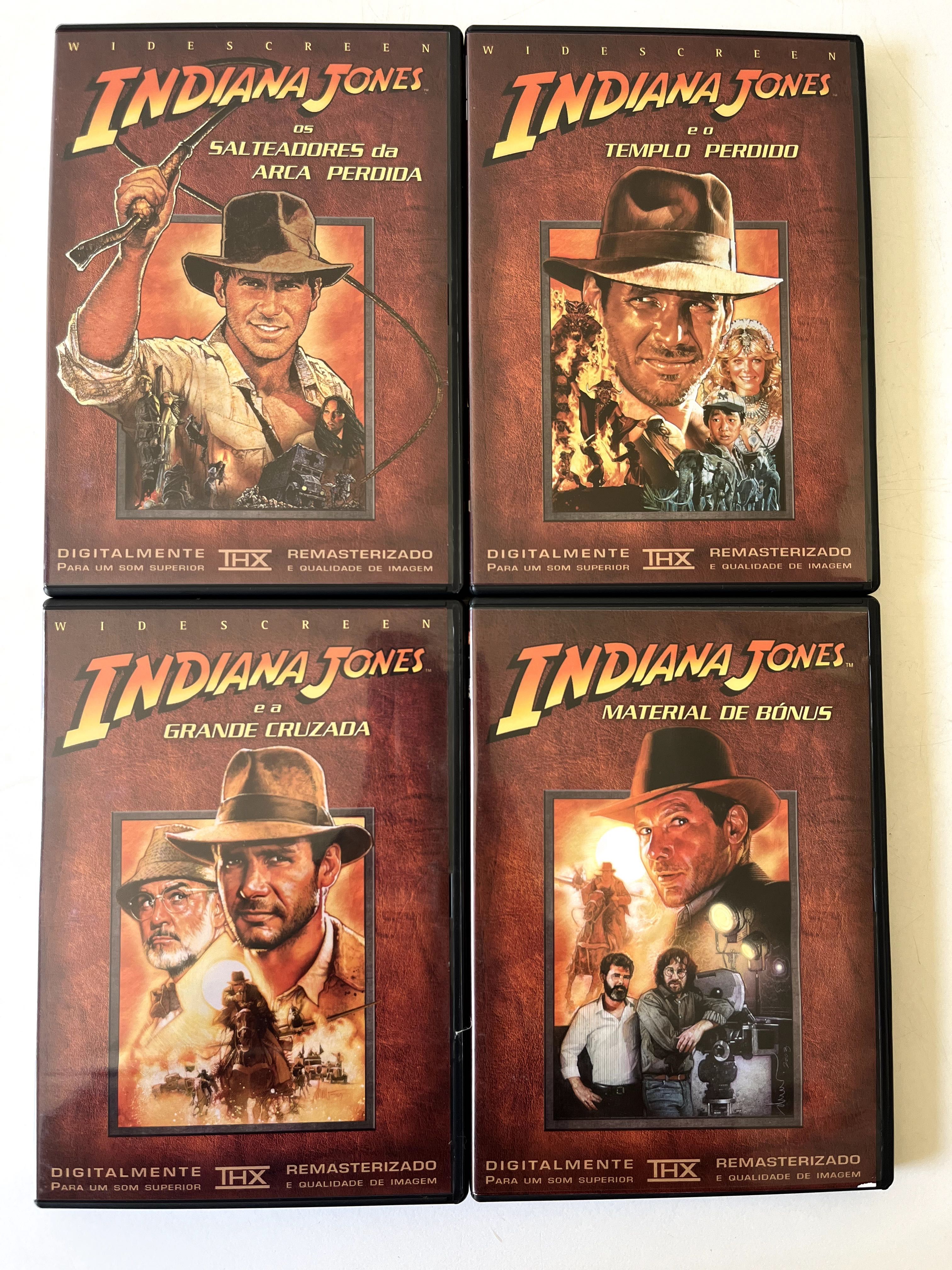 DVD´s do Indiana Jones