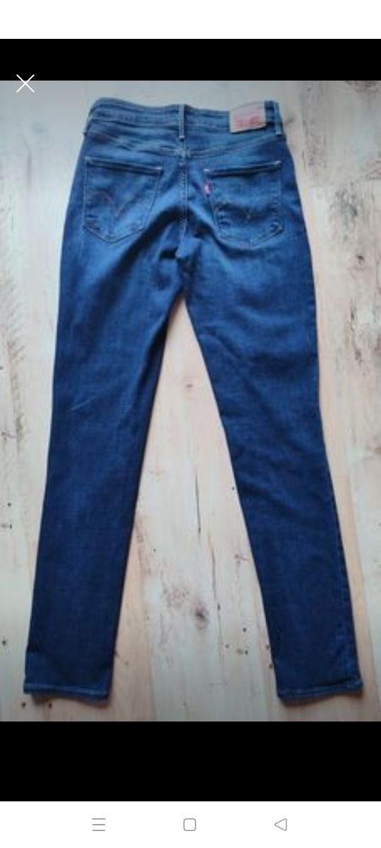 Jak Nowe Levis 27/32 MID Rise Skinny (pas 76cm) wysyłka