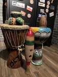 Conjunto de instrumentos capoeira
