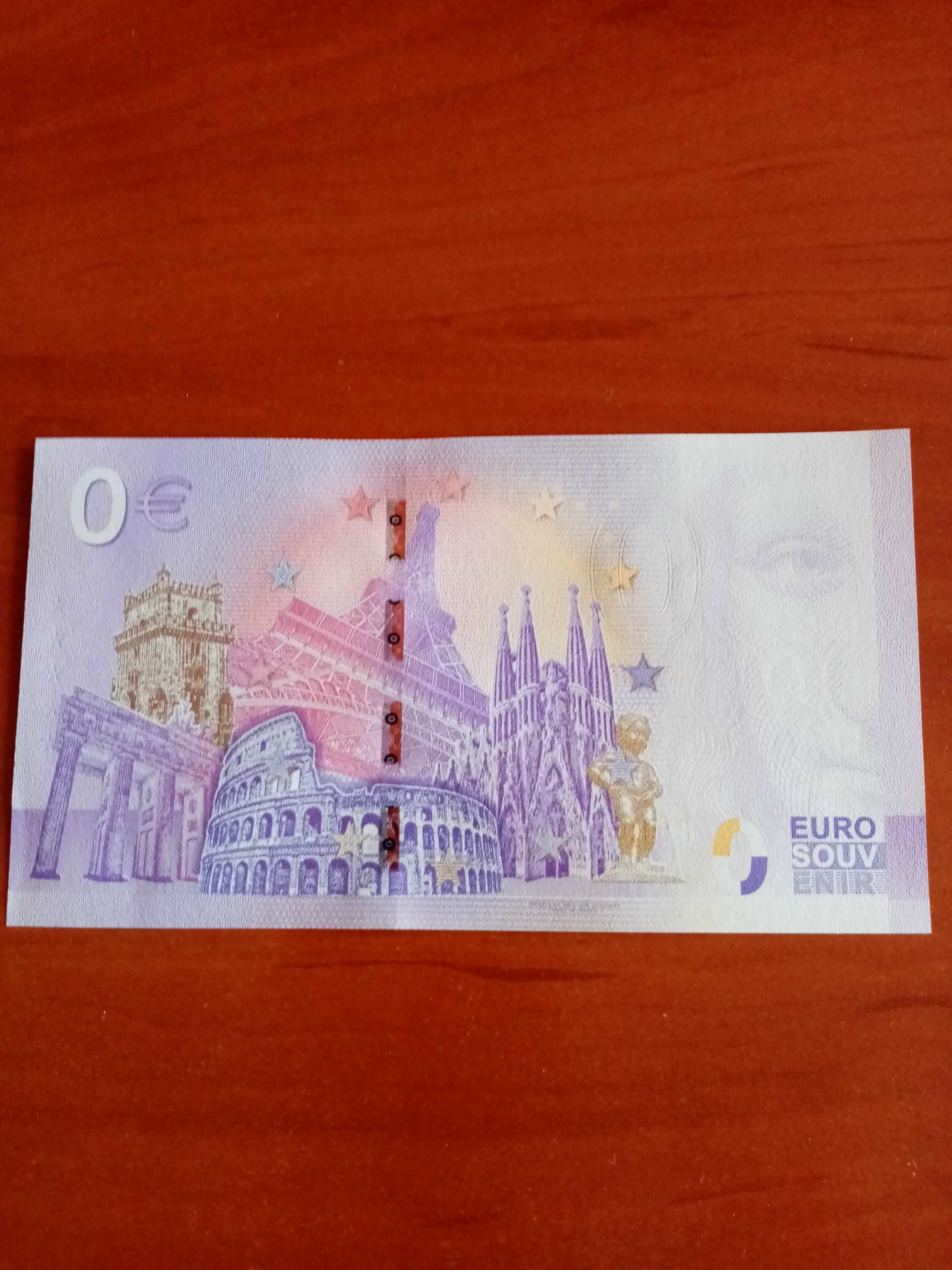 Banknot 0 euro  100 rocznica urodzin Kazimierza Górskiego.