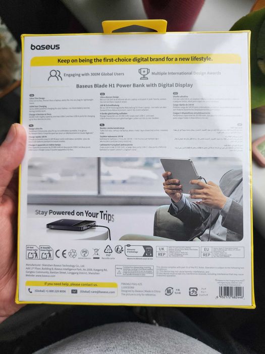 Baseus Blade Power Digital Display Fast Charging 20000mAh 100W NEW