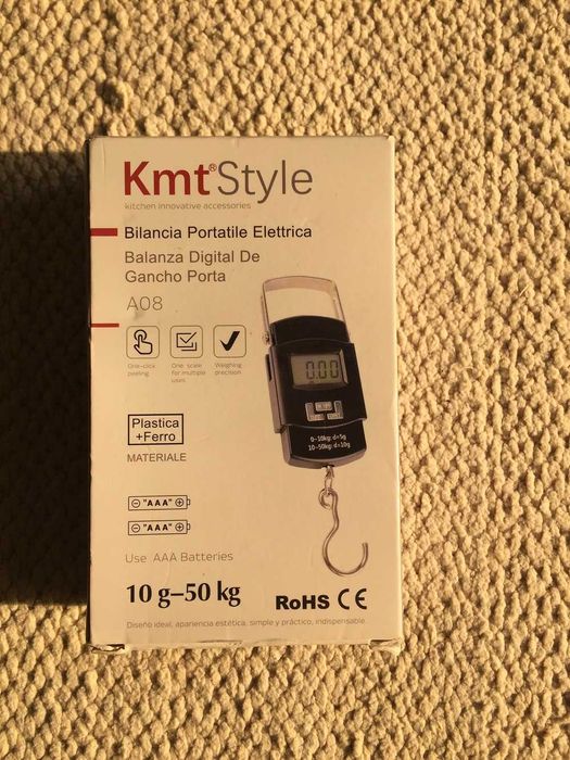 Balança electrónica para bagagem de viagem