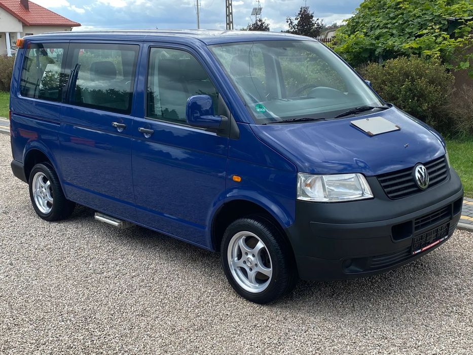 Volkswagen Transporter _Klima_Caravella_9-osób_1.9Tdi_Zadbana_Opłacona_z Niemiec_Hak_