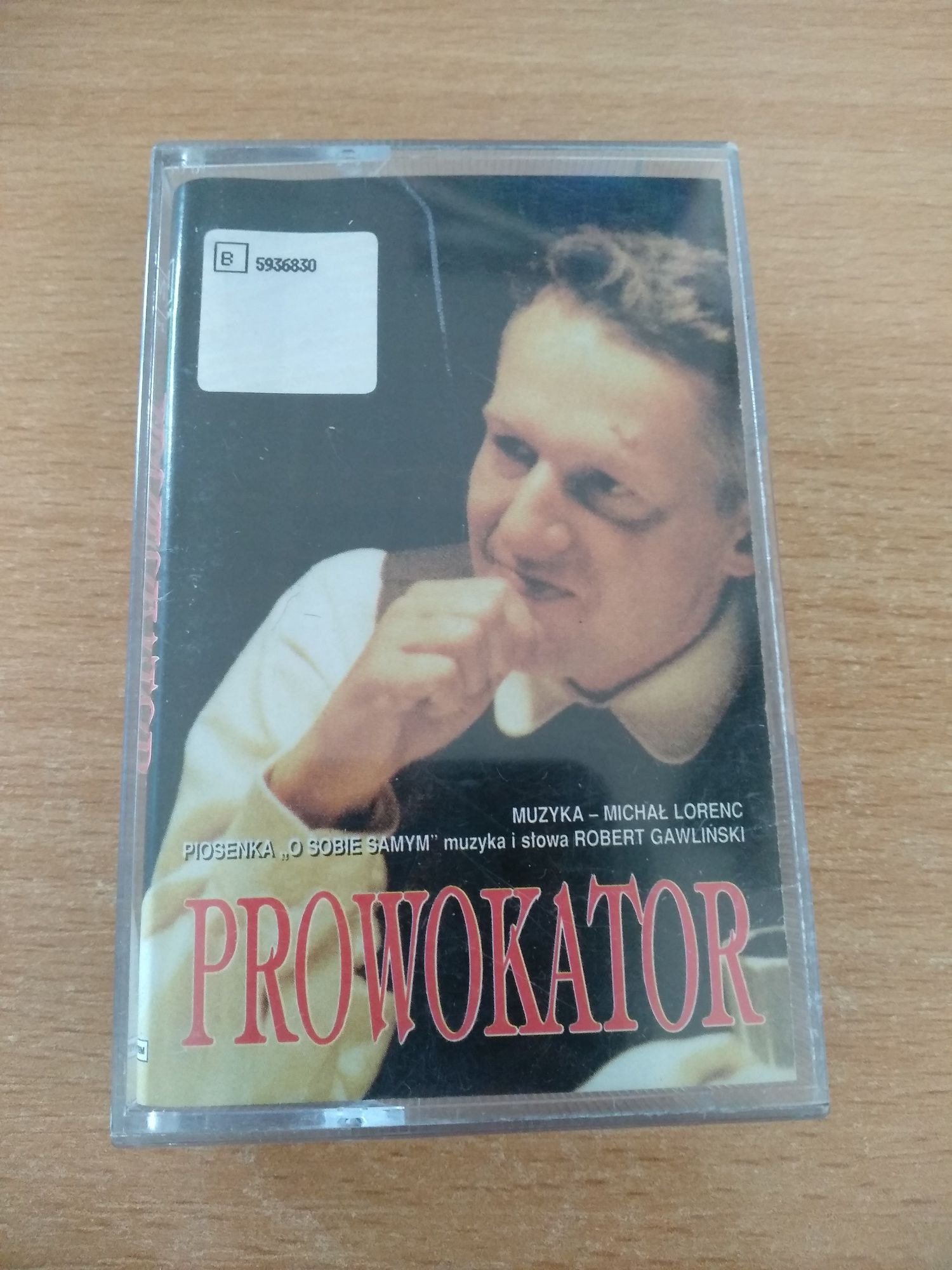 Soundtrack kaseta Michał Lorenc prowokator Bogusław Linda