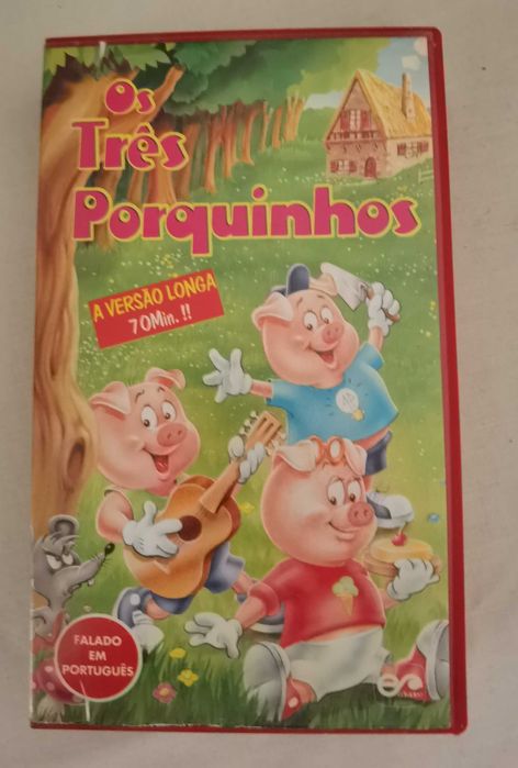 lote de 7 filmes vhs originais