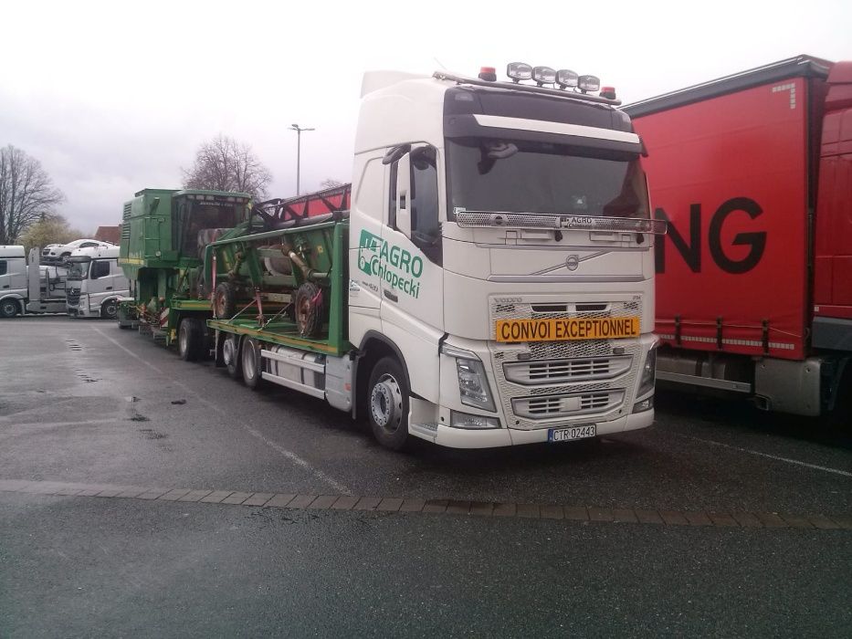 Transport John Deere W,T,330,440,540,550,650,660,560,670