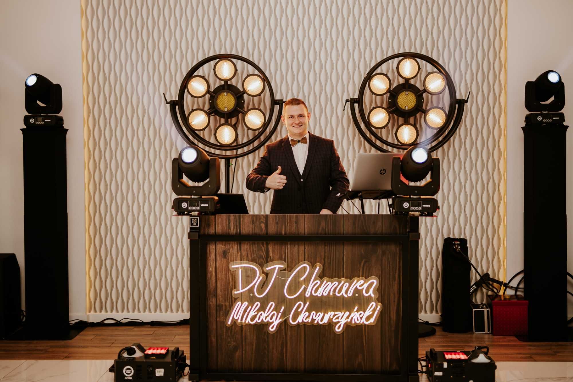 DJ CHMURA WEDDINGS AND EVENTS-DJ/Wodzirej na wesele/Ciężki dym