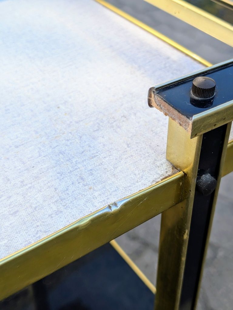 Wózek barowy stary designerski lata 70