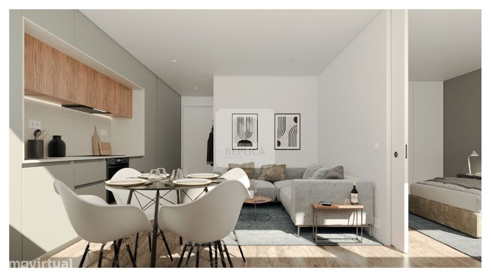 Apartamento T1 Novo próximo ao Campo 24 de Agosto | Baixa do Porto