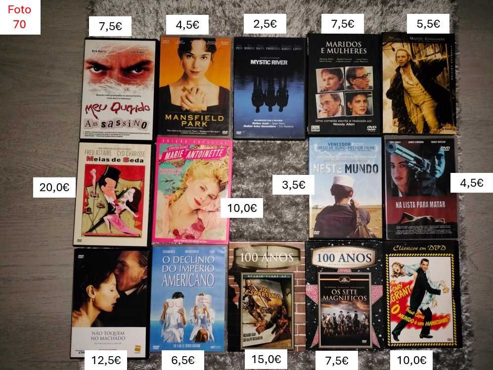 Coleção Filmes DVD com Vários Preços - Parte 24