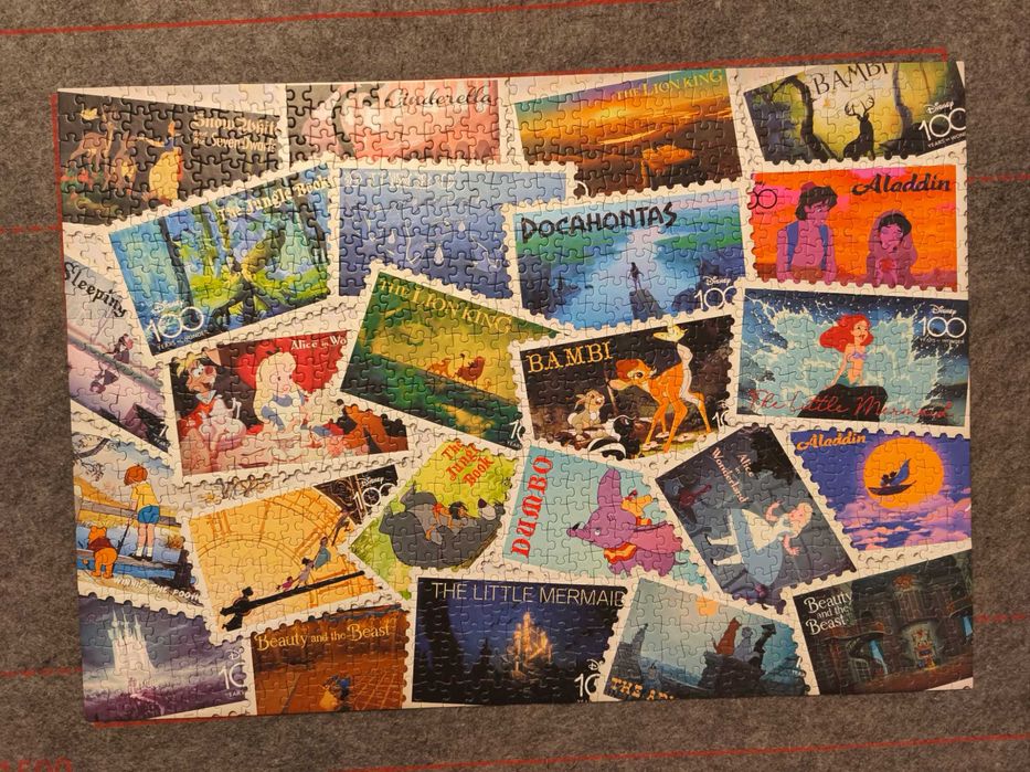 puzzle 1000 elementów trefl prime disney