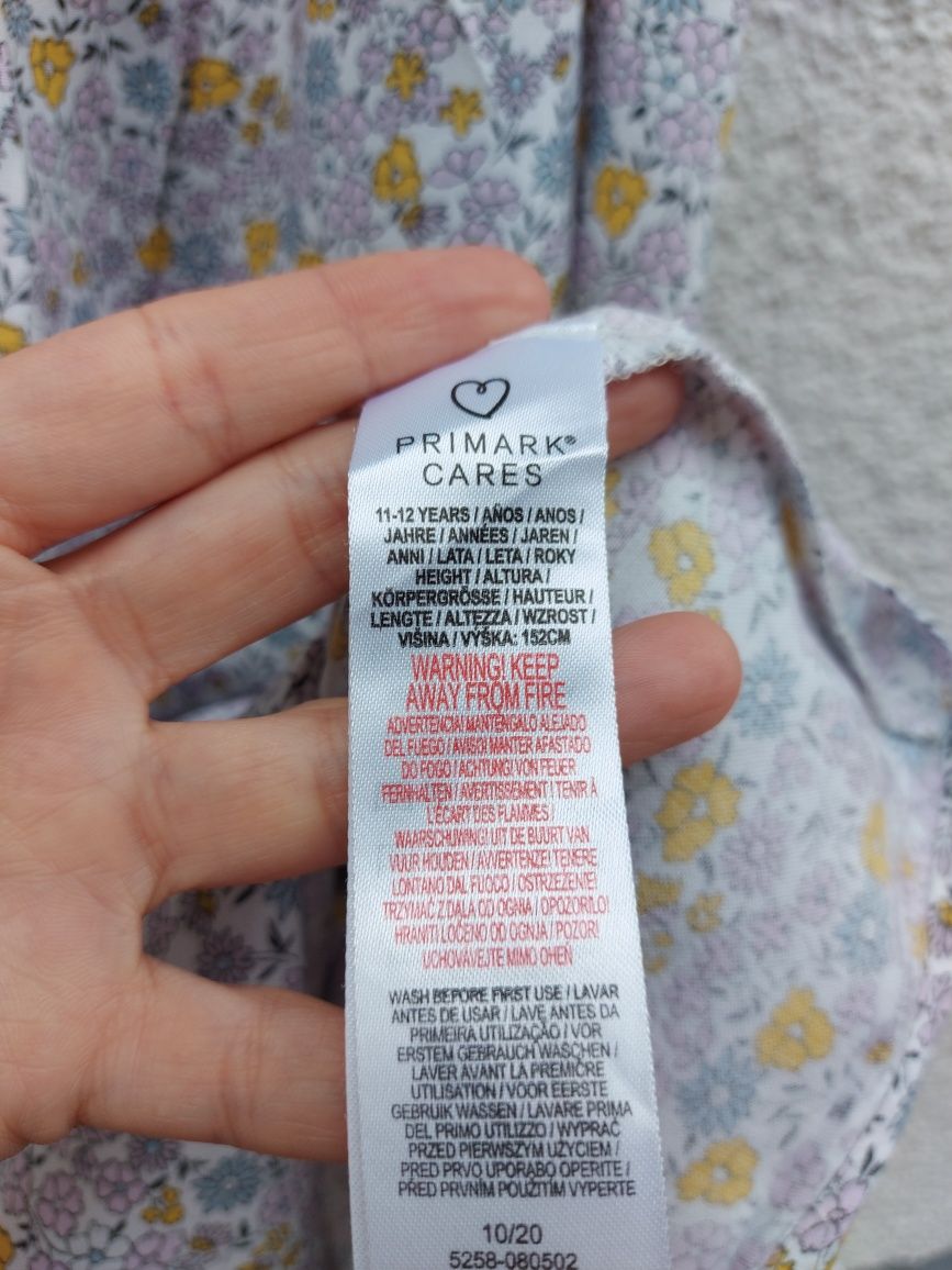 Sukienka na lato 11-12  lat Primark 100% wiskoza