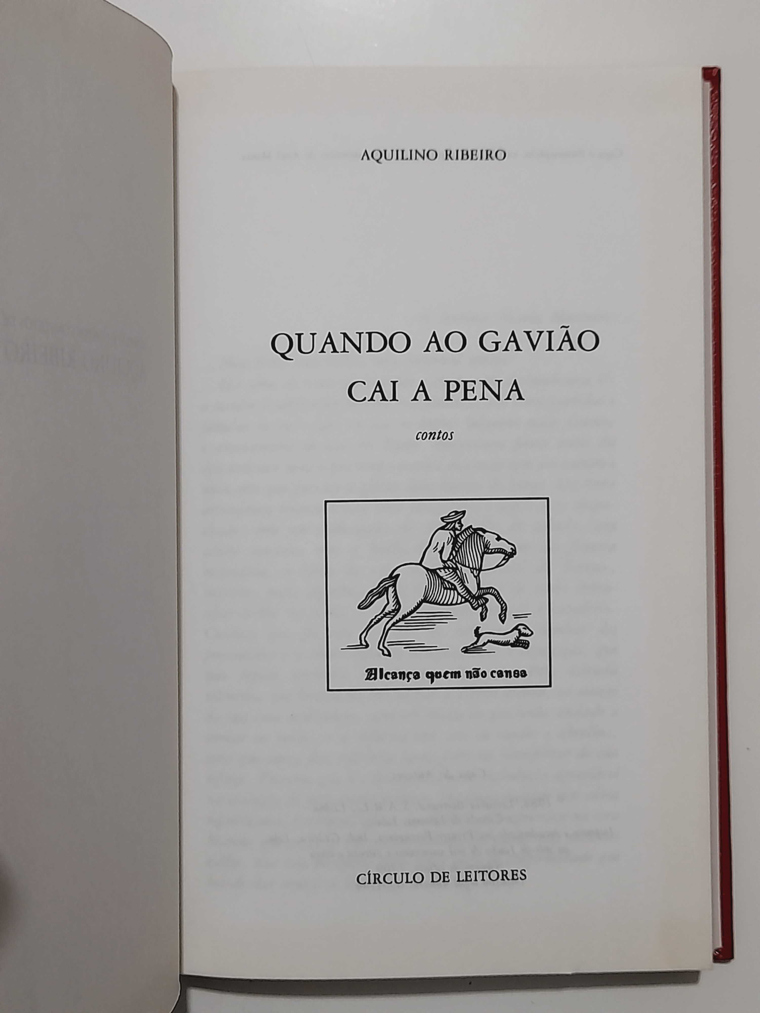 Quando ao Gavião Cai a Pena - Aquilino Ribeiro