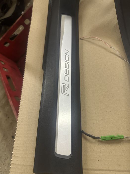 Накладки на пороги volvo xc90 2015+,31363632