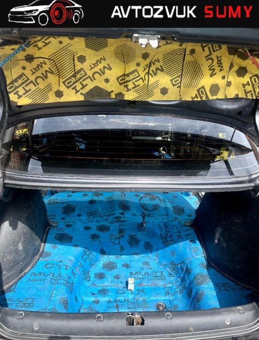 Шумовіброізоляція автомобіля