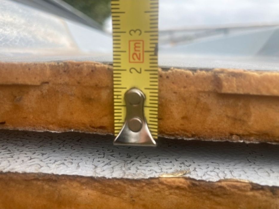 Płyta warstwowa PIR eko 20 mm różne długości 
105 paneli o szerokości