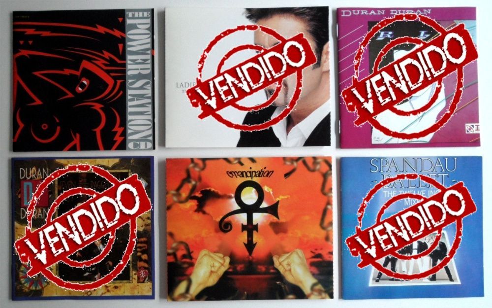 CD's Prince, Duran Duran, Depeche Mode,Frankie Goes Hollywood, Paul Yo