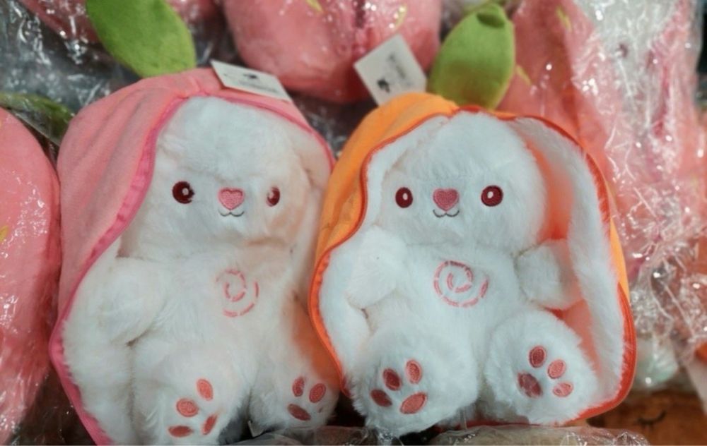 Дихаючий заєць світиться,грає мелодії,дихає