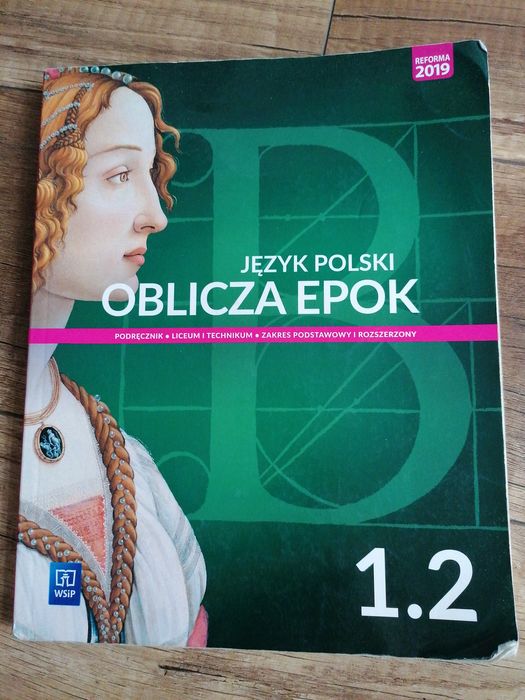 Podręcznik do Języka Polskiego Oblicza Epok 1.2