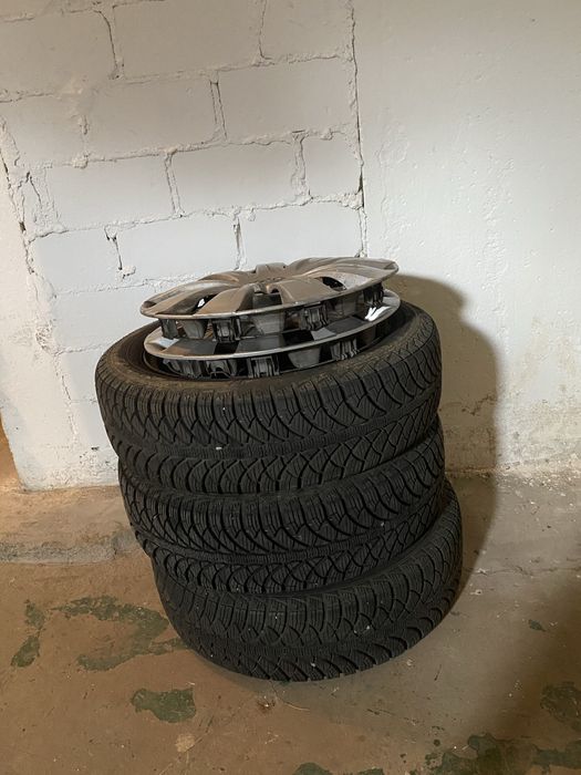 Kola stalowe zimowe plus opony