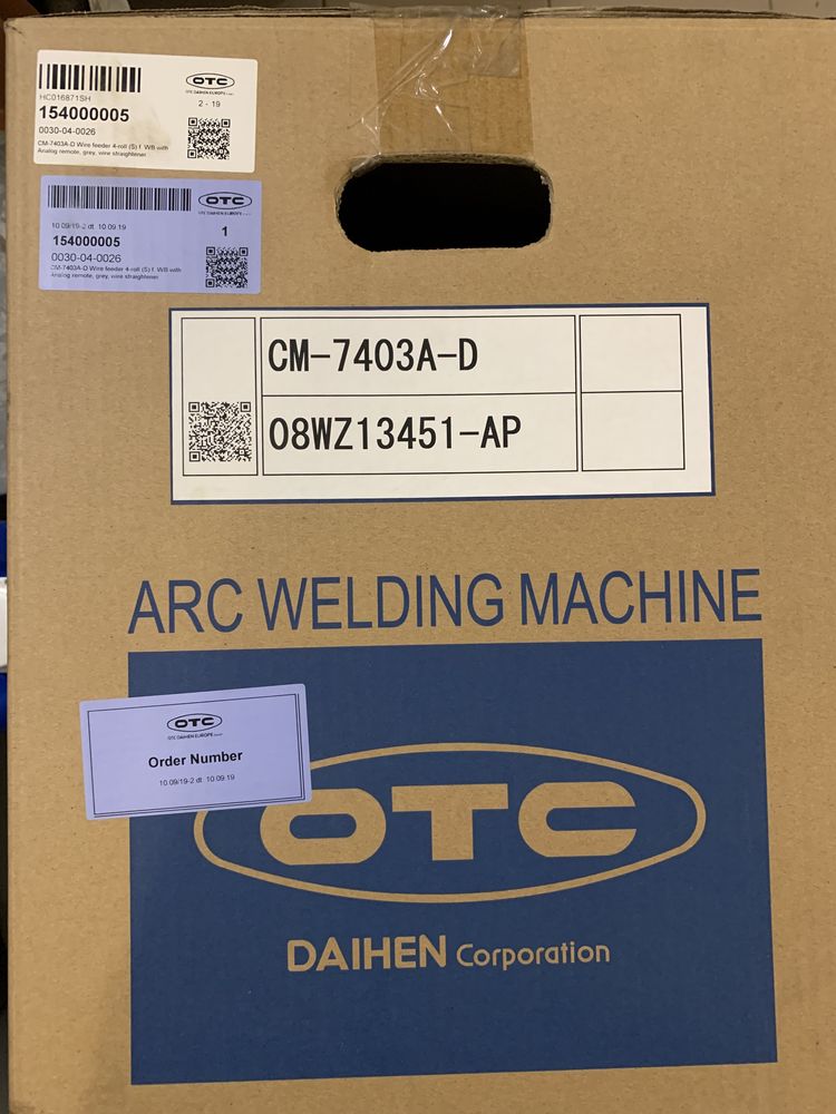 Сварочный аппарат инверторный  OTC DAIHEN Welbee M500.