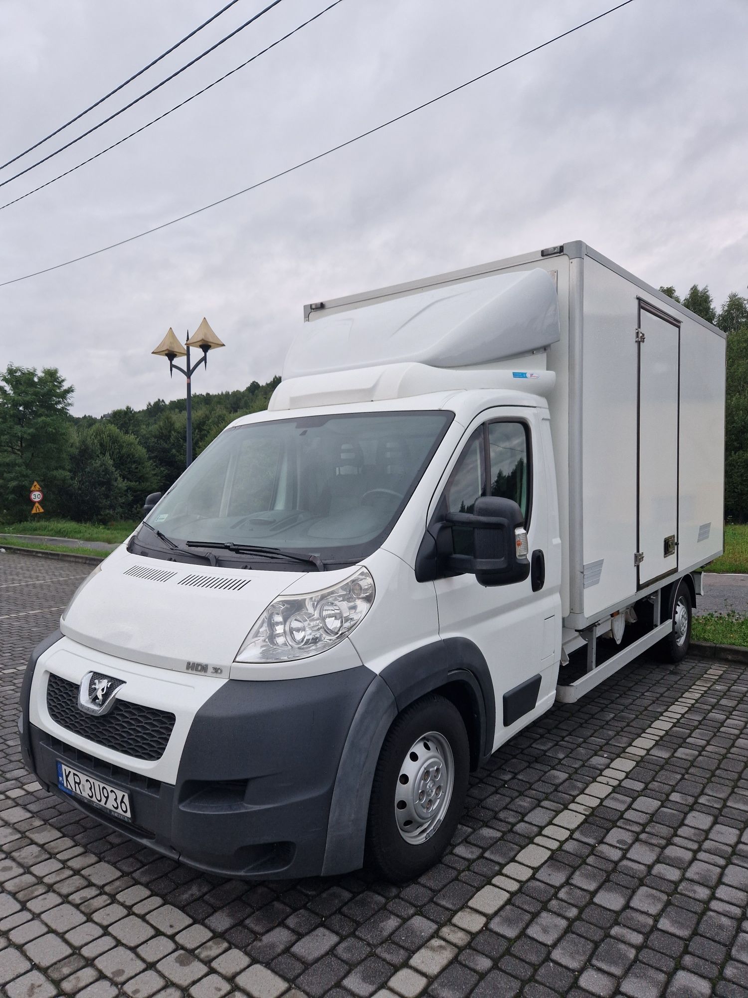 Peugeot Boxer izoterma kontener skrzynia rama Ducato  3L max euro 5