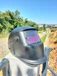 capacete de soldadura