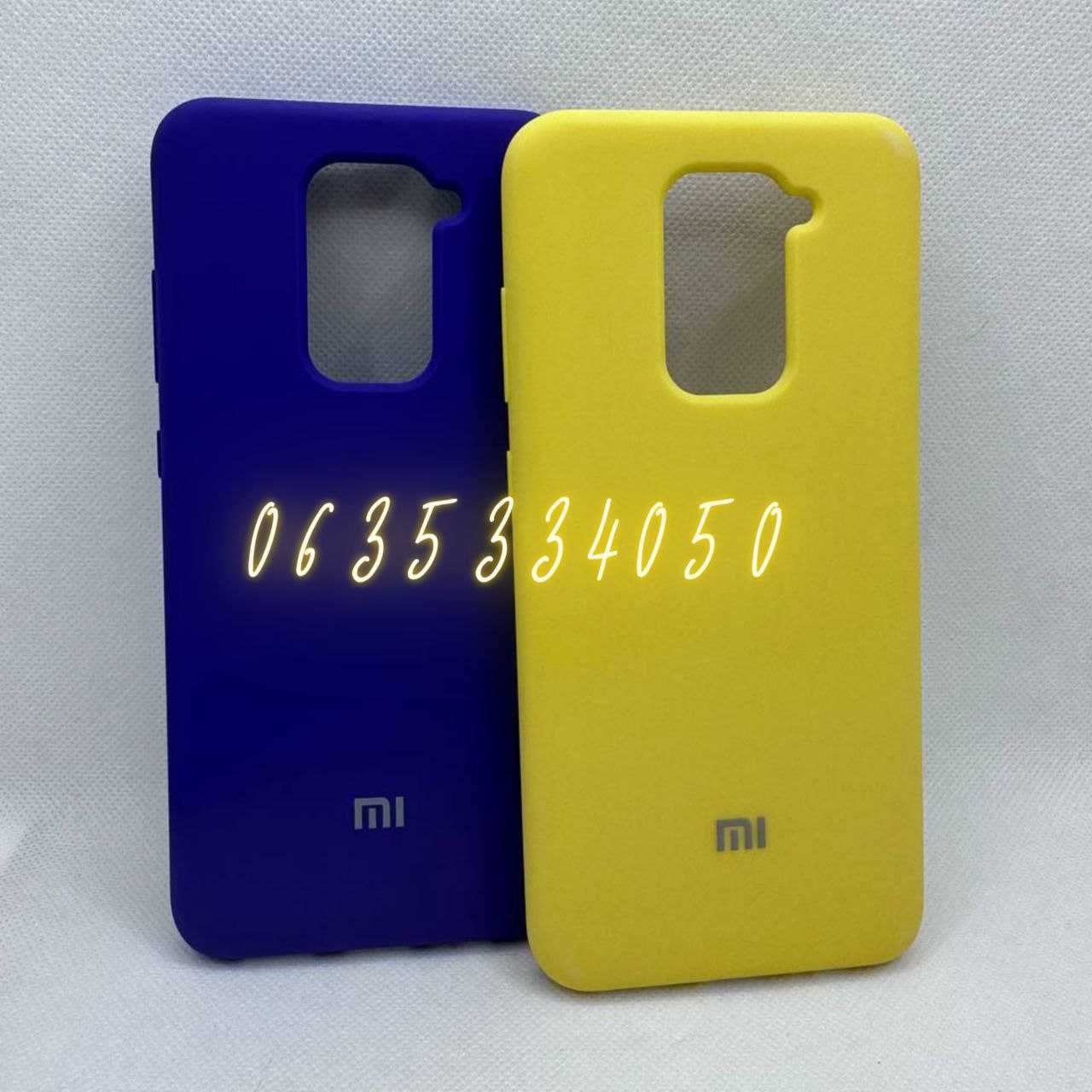 Чехол бампер для Xiaomi Redmi Note 9 софт тач микрофибра Ноте 9