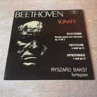 Beethoven Sonaty Ryszard BAKST, płyta winyl