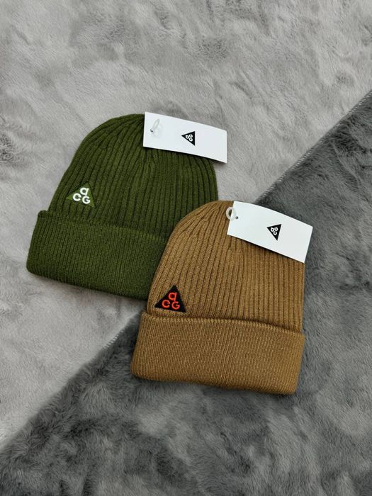 Шапка Nike Acg чорна/ шапка найк ацг біла/зелена/сіра/унісекс