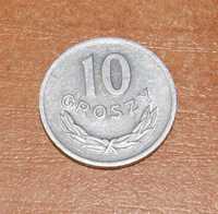 Moneta 10 groszy 1966
