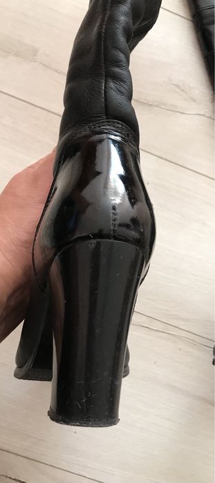 Шкіряні жіночі зимові сапожки, чоботи, сапоги 36 роз