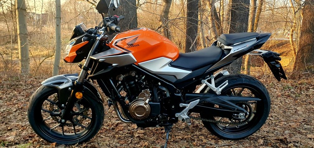 CB 500 FA kategoria a2  jak mt07 gladius