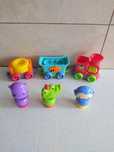 Pociąg Fisher Price lokomotywa ciuchcia grzechotki zwierzątka