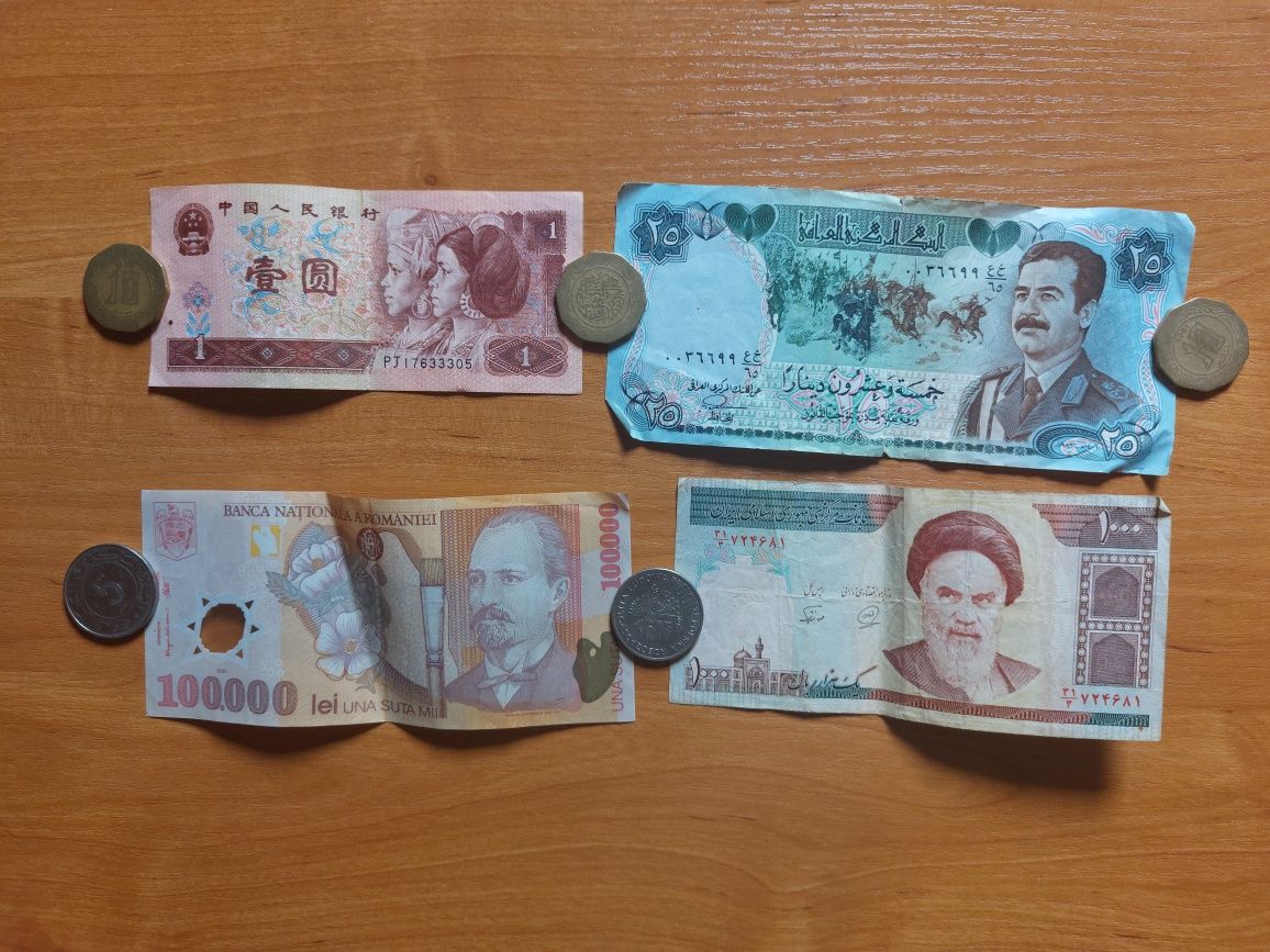 Banknoty polskie i zagraniczne