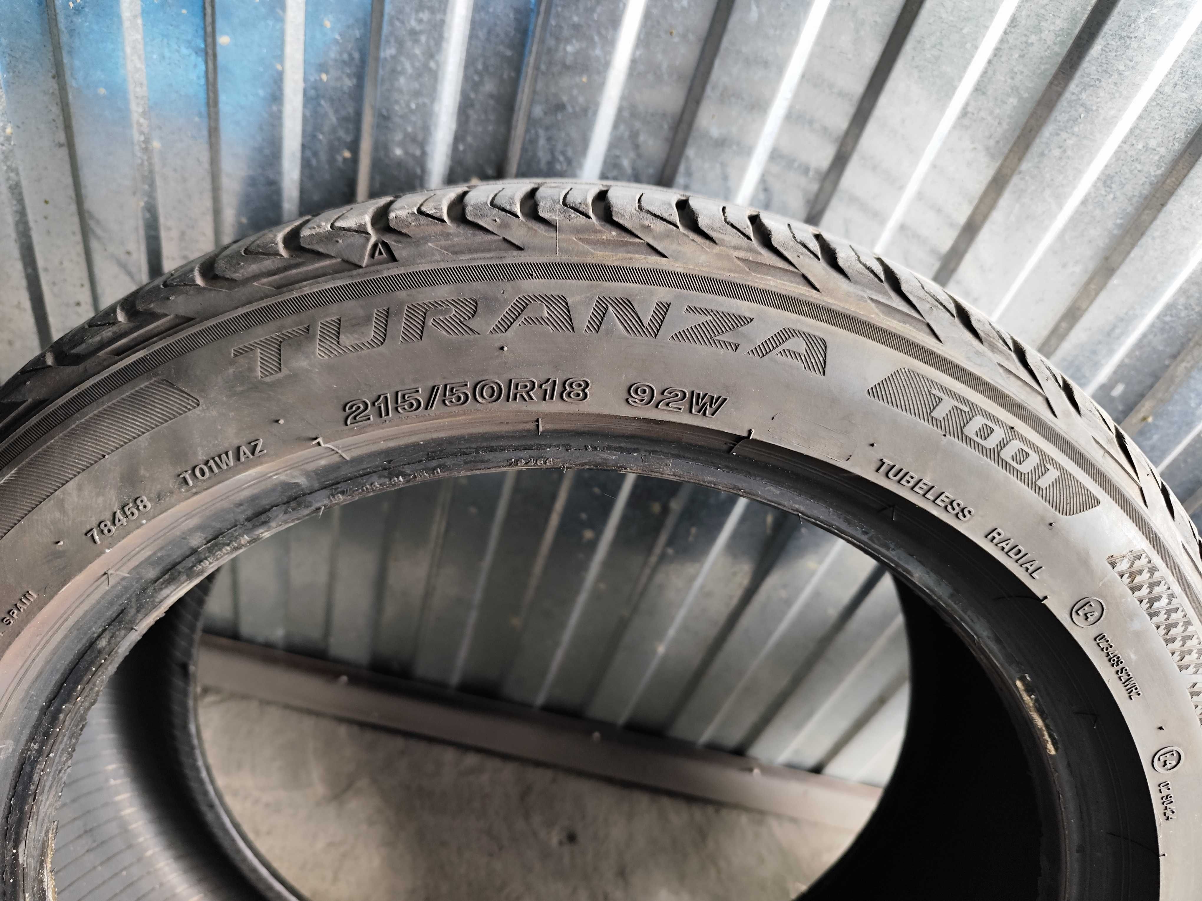Opony Bridgestone Turanza T001 215/50 R18 92W