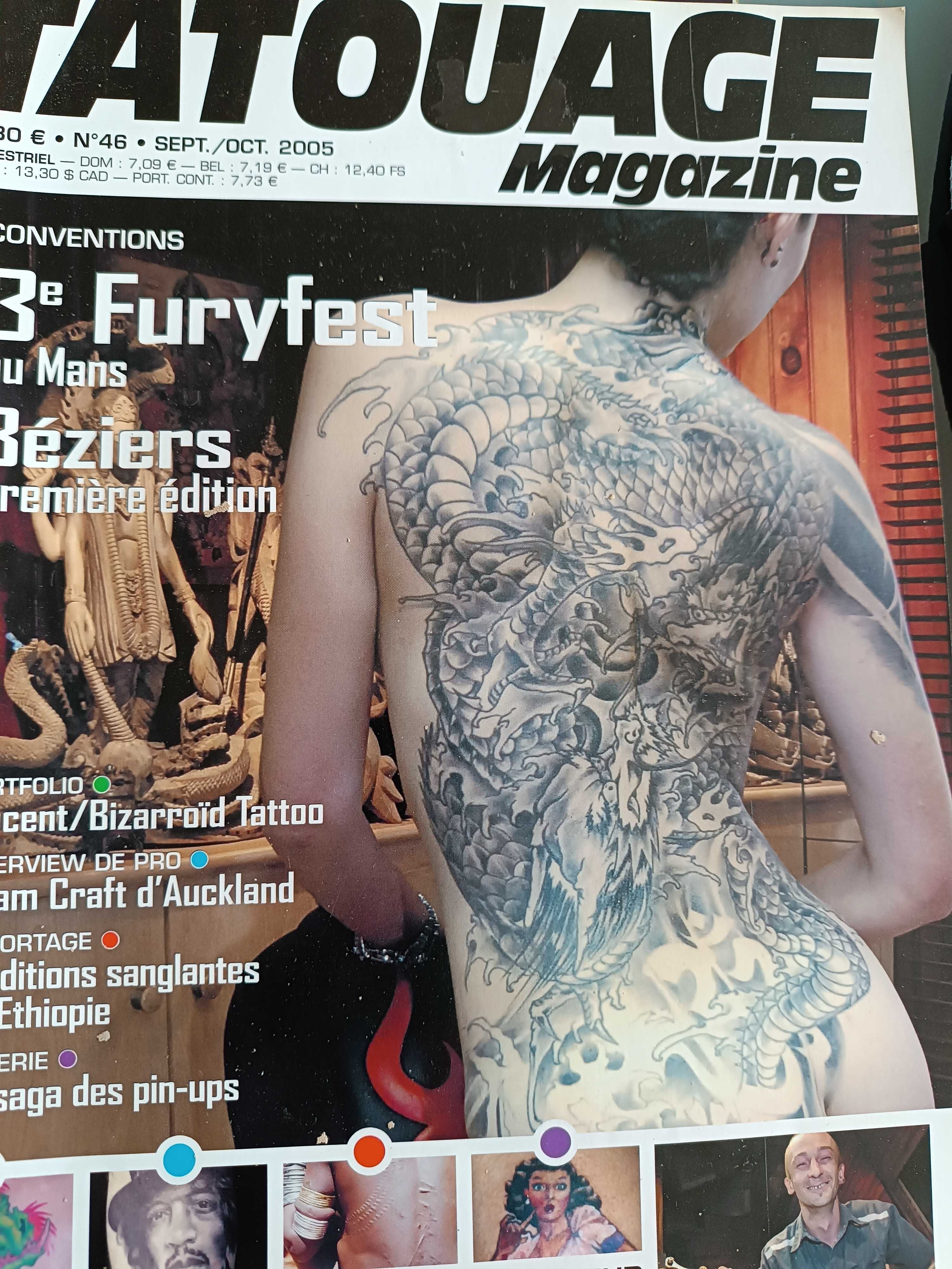 revistas tattos diferentes