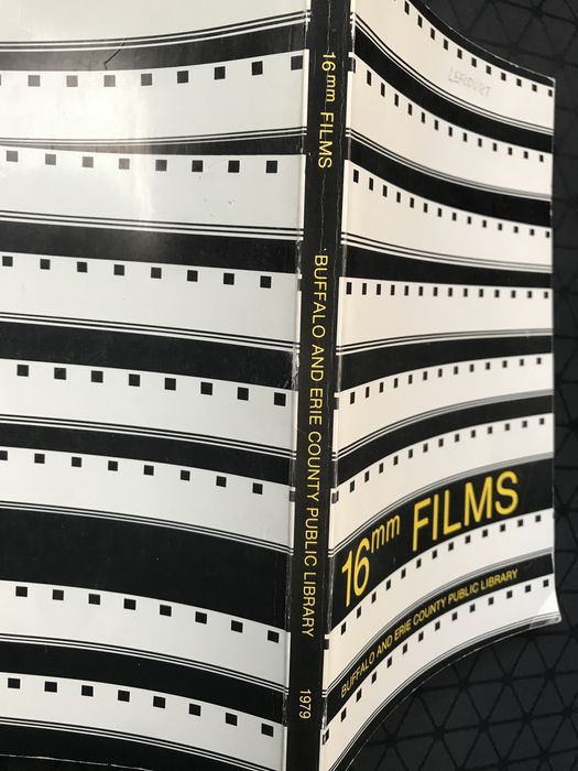 Livro de cinema filmes 16mm films 1979