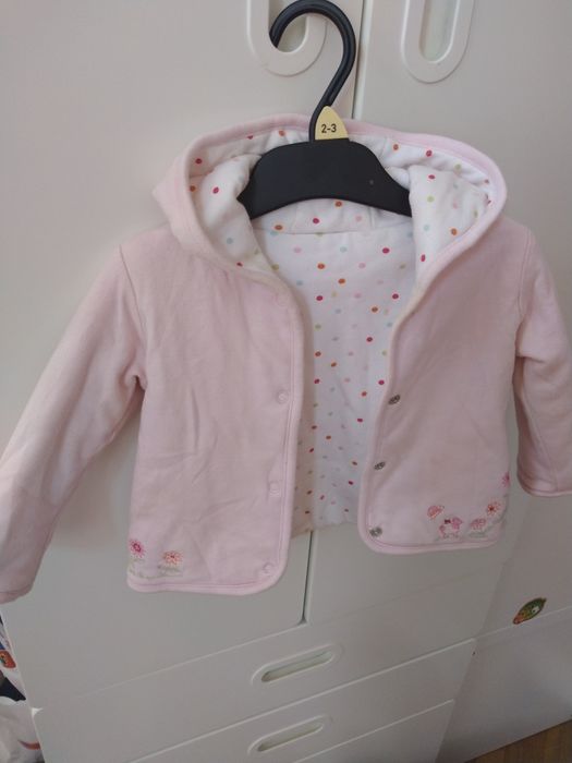 Bluza kurteczka przedwiośnie różowa wiosenna wiosna